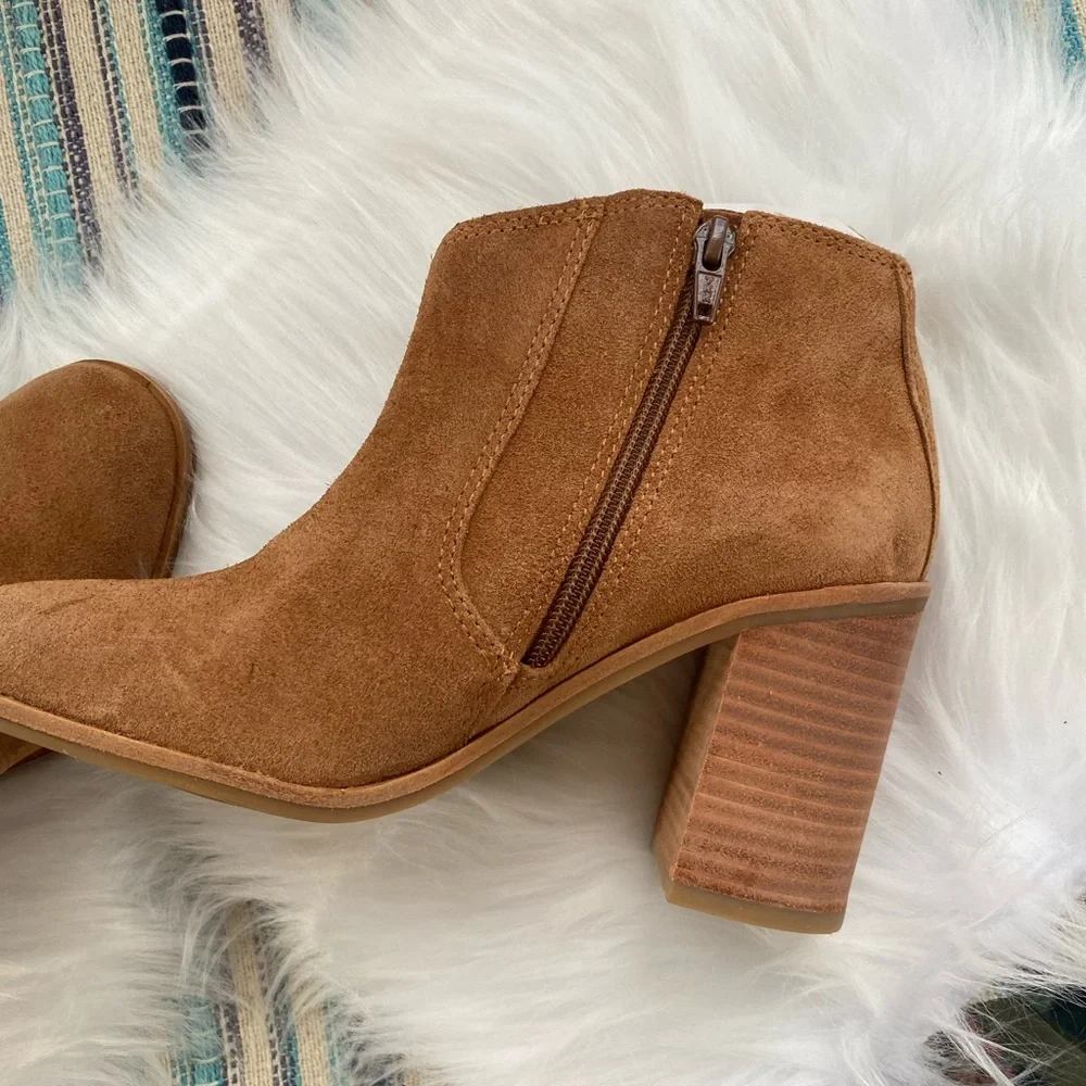 lucky brand Camel Ankle Boots size 6.5 - Picture 8 of 12
